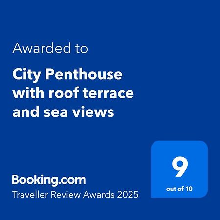 City Penthouse With Roof Terrace And Sea Views Valletta Luaran gambar