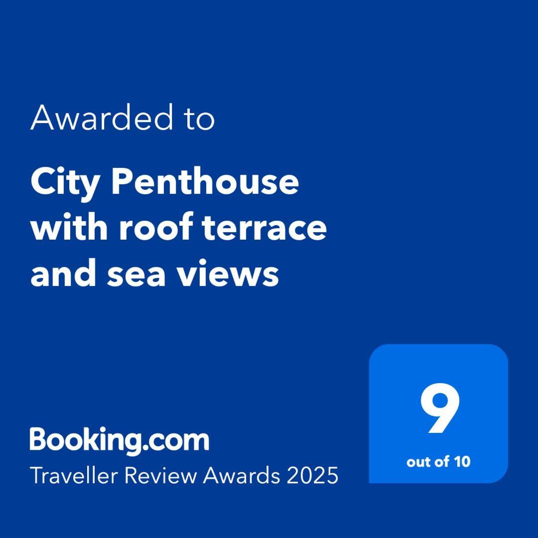 City Penthouse With Roof Terrace And Sea Views Valletta Luaran gambar
