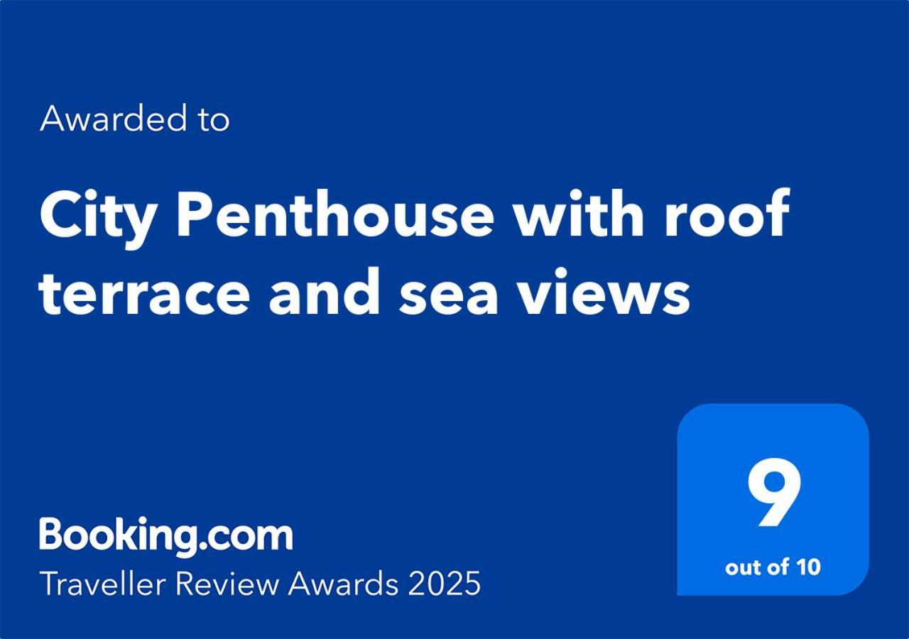 City Penthouse With Roof Terrace And Sea Views Valletta Luaran gambar